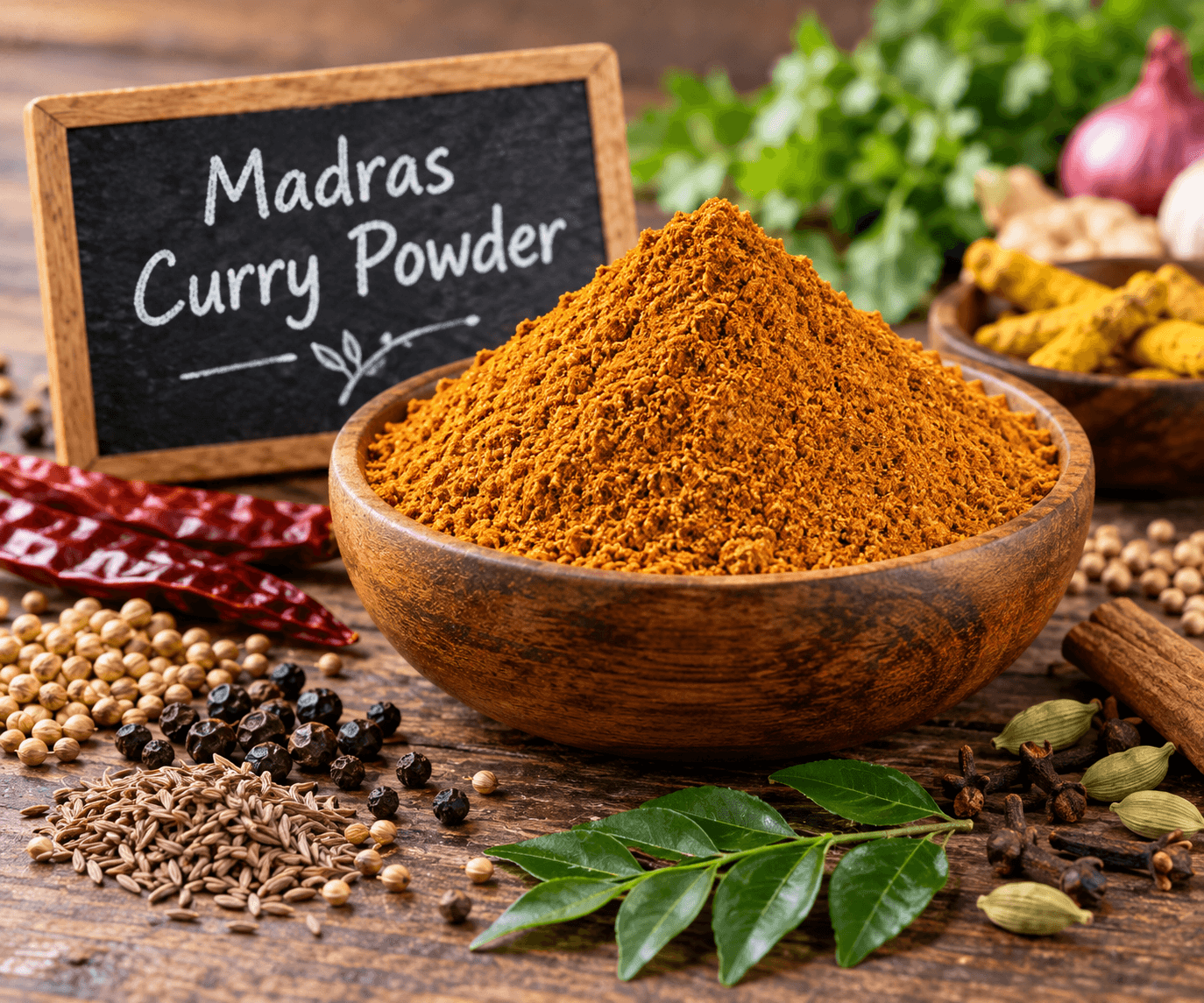 Madras Curry Powder for export from India — sourced in India — Custom Blend