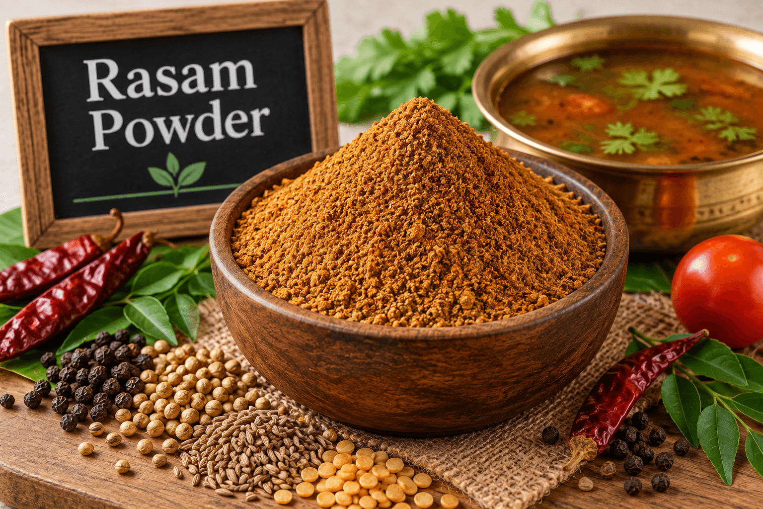 Rasam Powder for export from India — sourced in India — Custom Blend