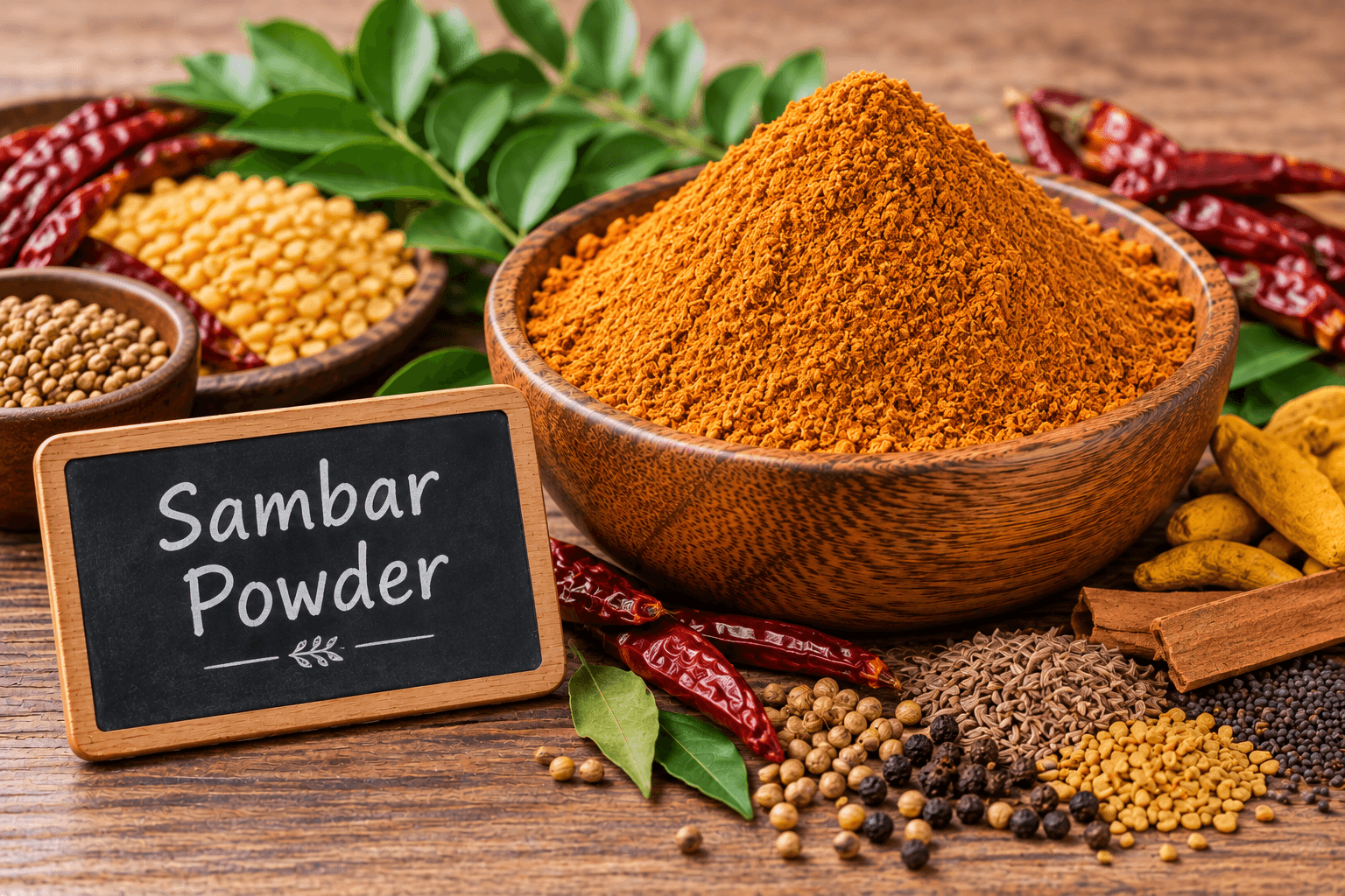 Sambar Powder for export from India — sourced in India — Custom Blend