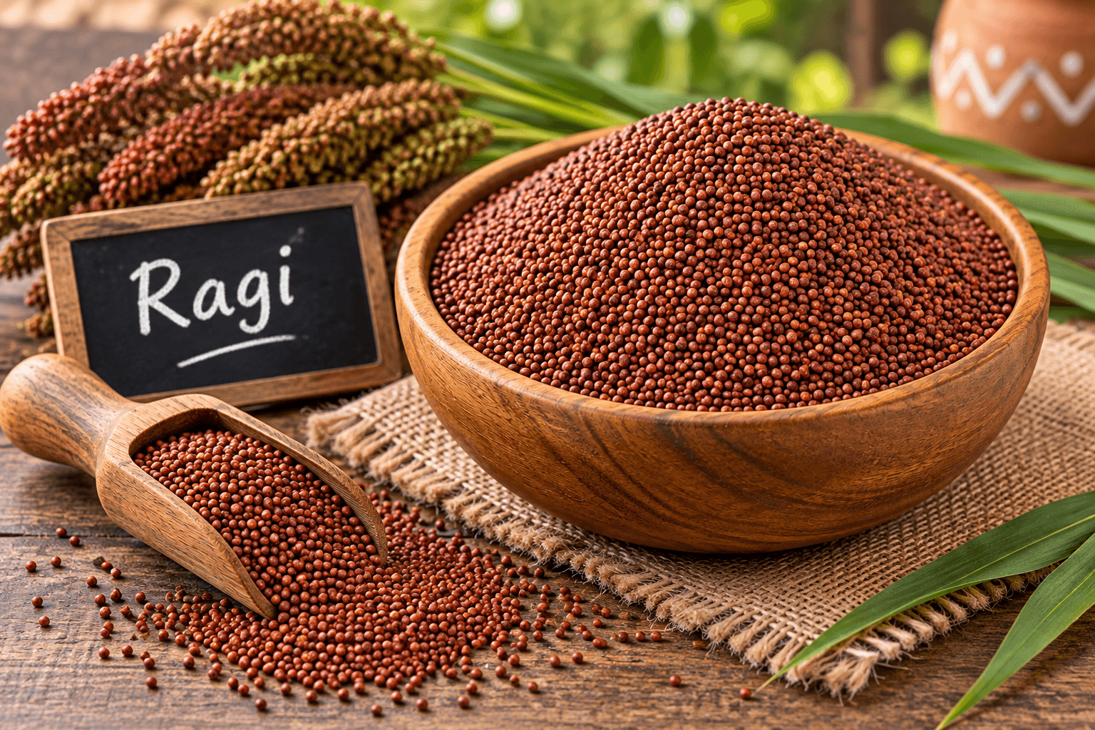Ragi (Finger Millet) for export from India — sourced in Karnataka / Tamil Nadu