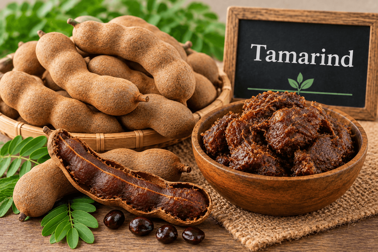 Tamarind for export from India — sourced in Tamil Nadu / Andhra Pradesh